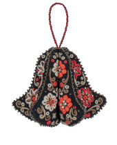 Набор для вышивания " PANNA" IG- 7448 " Новогодняя игрушка. Изящный колокольчик" 8. 5 х 10. 5 см