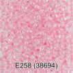 Бисер Чехия " GAMMA" круглый 5 10/ 0 2. 3 мм 5 г 1- й сорт E258 розовый ( 38694 ) 